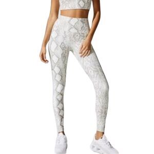 REVOLVE Beach Riot Ayla Taupe Snake Print High Wait Legging US XS